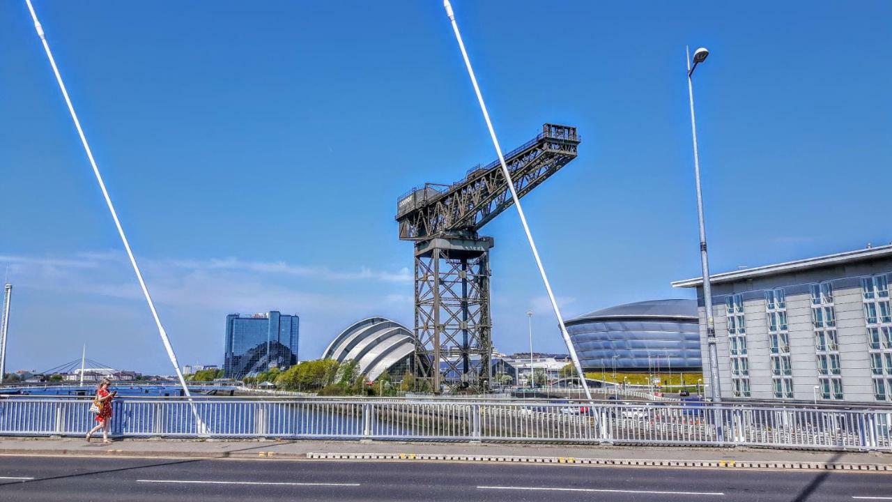 Elegant Apartment Near Secc/Hydro In Finnieston, グラスゴー エクステリア 写真