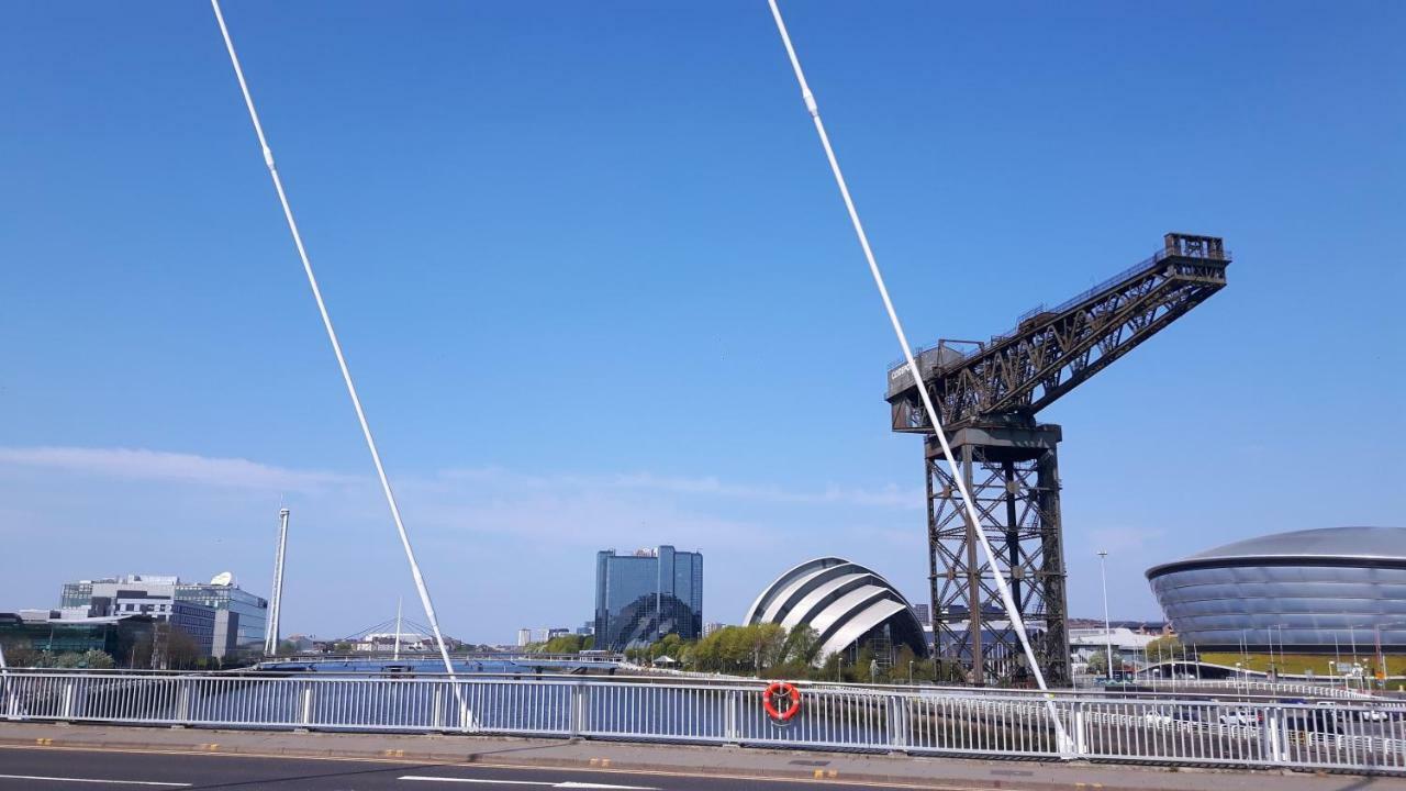 Elegant Apartment Near Secc/Hydro In Finnieston, グラスゴー エクステリア 写真